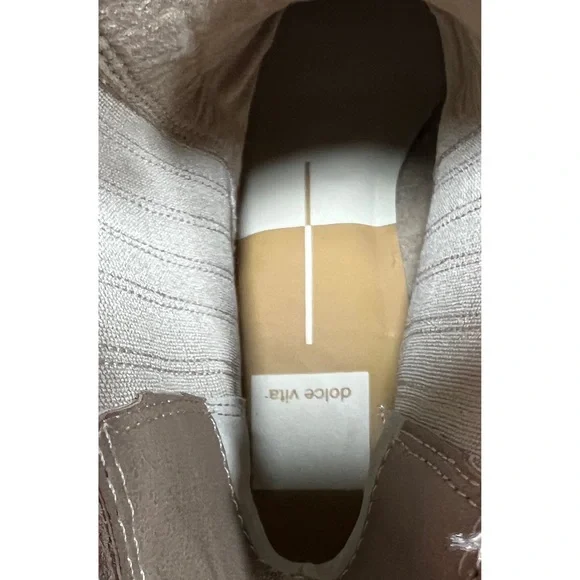 NEW Dolce Vita Sula Off White Leather 7.5